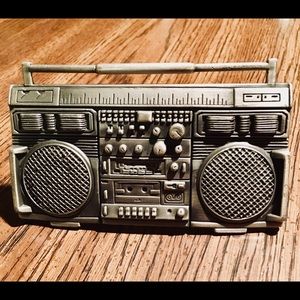 Belt Buckle - Ghetto Blaster